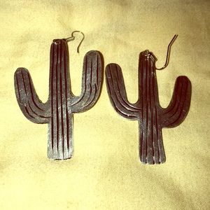 Cactus earrings